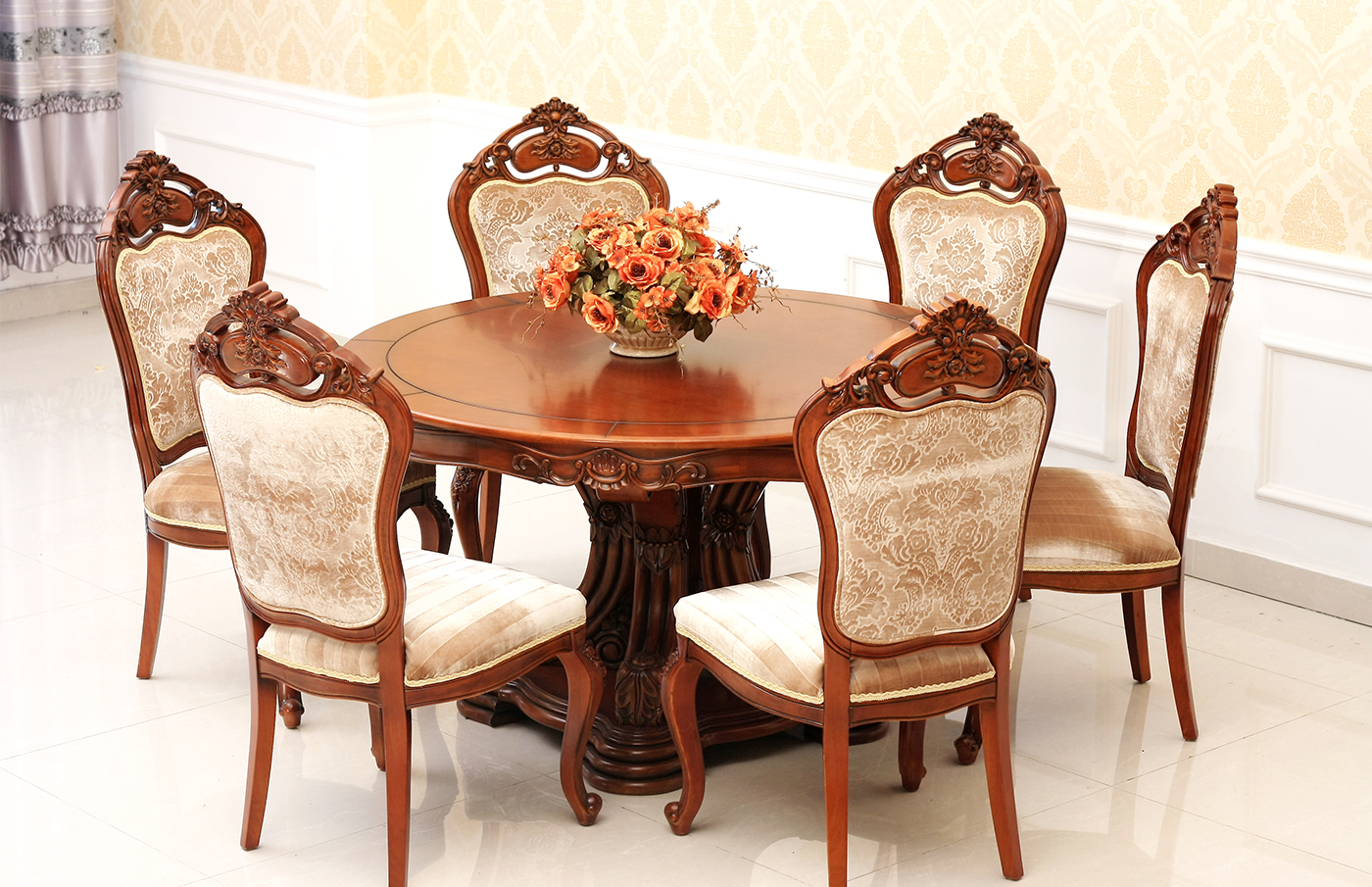 RKOR-003圆餐桌  RKOT-002餐椅