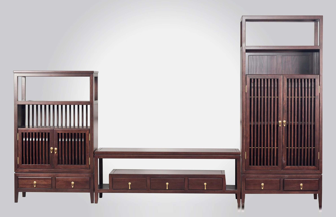 组合左柜HC18-A16 / 中柜HC18-A16 / 右柜HC18-A16